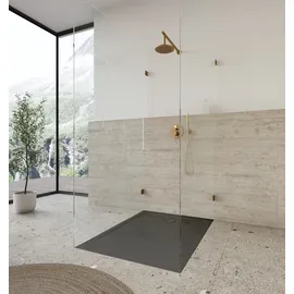 Kaldewei CAYONOPLAN 2257-1, Duschwanne, 100x90cm, 361700010666, Farbe: cool grey 80