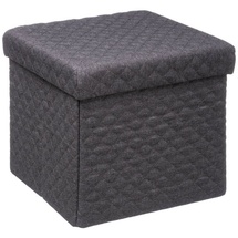 5five simply smart Sitzhocker mit Stauraum in grau - Gr.: onesize