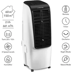 Trotec Rafraîchisseur d'air-humidificateur PAE 51
