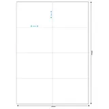 MediaRange Universaletiketten 105x74mm 400 Etiketten
