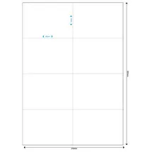 MediaRange Universaletiketten 105x74mm 400 Etiketten