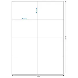 MediaRange Universaletiketten 105x74mm 400 Etiketten