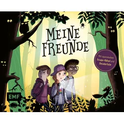 Meine Freunde – Das Freundebuch mit schaurig-spannendem Escape-Rätsel