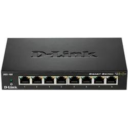 D-Link DGS-108 Desktop Gigabit Switch