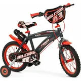 toimsa Vulcano 14 Zoll RH 23,5 cm schwarz/rot