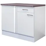 Flex-Well Unterschrank Kopenhagen 110 x 60 x 86 cm Weiß