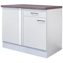 Flex-Well Unterschrank Kopenhagen 110 x 60 x 86 cm Weiß