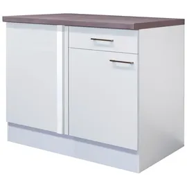 Flex-Well Unterschrank Kopenhagen 110 x 60 x 86 cm Weiß
