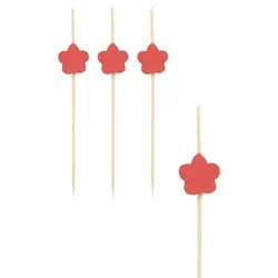 PAPSTAR 100 Fingerfood - Picker 7 cm "Flower"