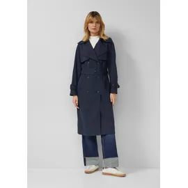 s.Oliver Regular Fit Trenchcoat aus Lyocell - blau - 46