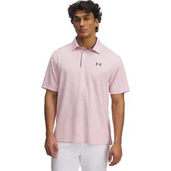Under Armour Tech Polo prime pink pitch gray L