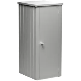 Biohort Terrassenschrank Julia 77,7 x 87 x 180,9 cm Silber-metallic