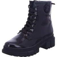 s.Oliver Schnürstiefeletten für Damen, schwarz, 38 EU