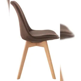 CLP 4er Set Esszimmerstuhl Linares Stoff