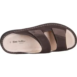 Finn Comfort Psara Nubuk slate oxide Herren Pantolette in Braun, Größe 45 - Braun - 45