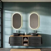 Planetmöbel Badmöbel Set LUX 170 cm mit Waschbecken 42