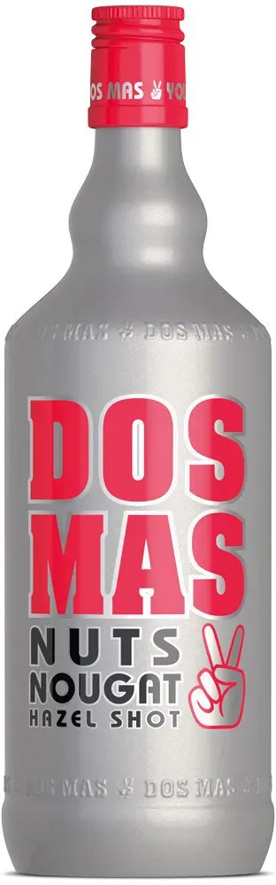 DOS MAS Hazel Shot Nuts Nougat 17% 0,7 Liter