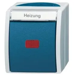 Busch-Jaeger 2601/2SKWNH-53 Wippkontrollschalter/Heizungsschalter Ausschaltung, 2-polig 2CKA001085A1610 26012SKWNH53