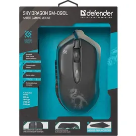 DEFENDER GM-090L schwarz