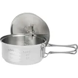 Esbit Trockenbrennstoff-Kochset, 1000 ml, Edelstahl