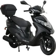 Alpha Motors Topdrive 125 ccm 8,6 PS 85 km/h schwarz inkl. Topcase