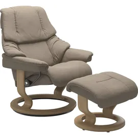 Stressless Stressless® Relaxsessel »Reno«, mit Classic Base, Größe S, M & L, Gestell Eiche beige