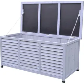rijoka Gartenbox 350 L 1300 x 640 x 600 mm Blau/Grau