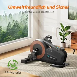 Merach Mini Pedaltrainer schwarz