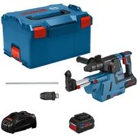 Bosch GBH 18V-26 F Professional inkl. 2 x 5,5 Ah + Staubabsaugsystem + L-Boxx 061191000G