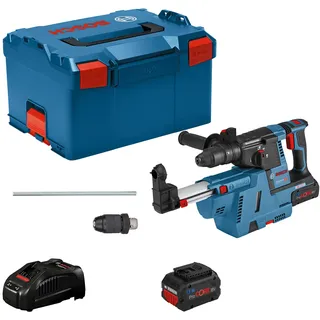 Bosch GBH 18V-26 F Professional inkl. 2 x 5,5 Ah + Staubabsaugsystem + L-Boxx 061191000G