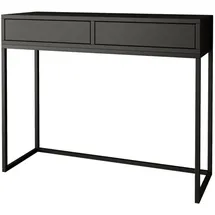 beautysofa LANGO Konsolentisch 100 x 80 x 35 cm Schwarz