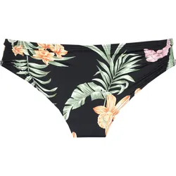 Roxy BEACH CLASSICS Bikini Hose Damen in anthracite island escape, Größe L - schwarz