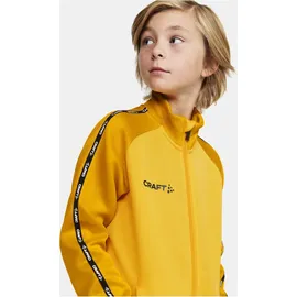 Craft Squad 2.0 Trainingsjacke Kinder 552511 sweden yellow/golden 110/116