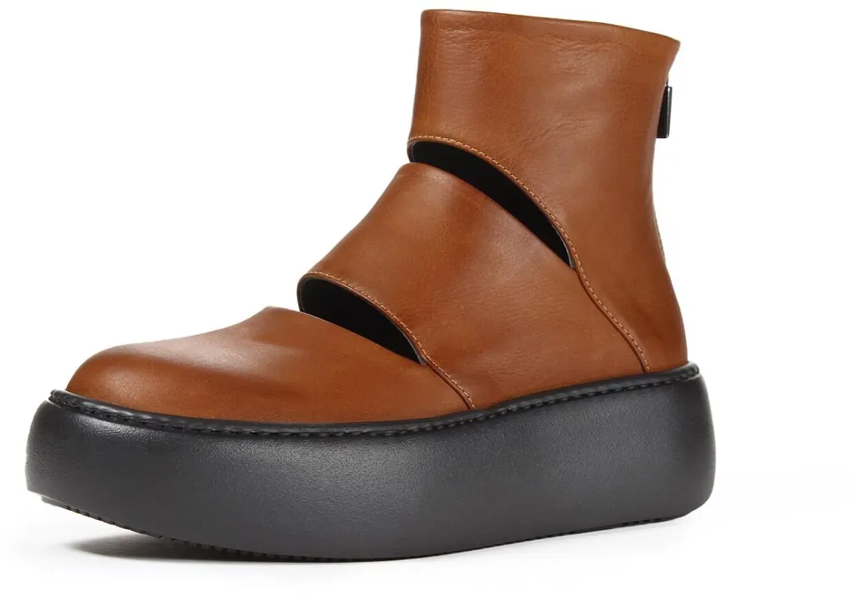 Lofina Stiefeletten braun 2925 Elina gasoline-cognac Gr.39 - LOF 73