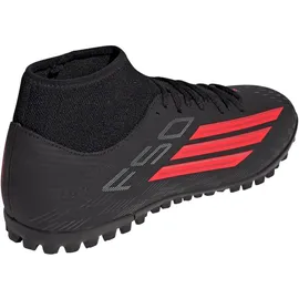 adidas F50 Club Mid TF Herren core black/lucid red 48