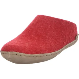 Glerups Pantoffeln Rot 42