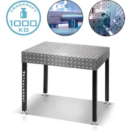STAHLWERK 3D Schweißtisch WT-100 3D ST 1.000 kg Tragkraft, 6 mm Arbeitsplatte