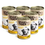 Dogs'n Tiger Adult Premium Nassfutter Huhn 6 x 400 g