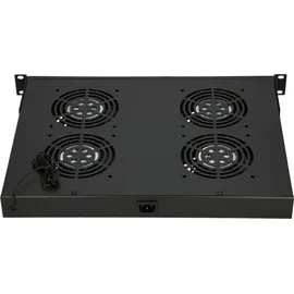 Extralink Lüfterpanel 19" 4 Lüfter mit Thermostat,