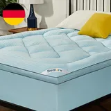 BEDLORE Matratzentopper 180X200Cm, Matratzenschoner Zur Linderung Von Rückenschm