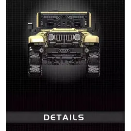 Mould King Remote Control Off-Road Wrangler 13184 - Mould King Jeep