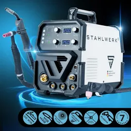 STAHLWERK 4 in 1 CTM-250 ST mit 200 A und 50 A Plasma-Funktion