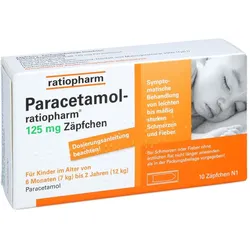 Paracetamol-ratiopharm 125mg
