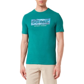 s.Oliver Herren T-Shirt Kurzarm Green S