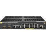 Aruba Networks HPE Aruba 2930F 12G PoE+ 2G/2SFP+ Switch (12 Ports), Netzwerk Switch, Grau