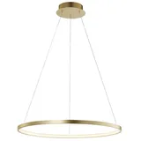 just light. CIRCLE 1-flg. 28,5 W 28,5 cm gold