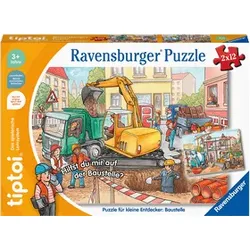 tiptoi® - Puzzle Baustelle - 2 x 12 Teile