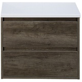 Waschtischunterschrank Sanox Porto Frontfarbe nebraska oak BxHxT 70 x 59 x 50 cm