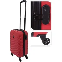 PROWORLD Koffer Diamant-Design 28 L Warmrot
