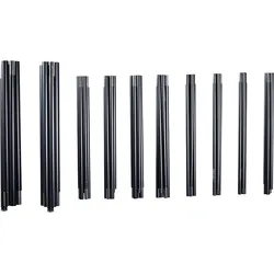 Nordisk Midgard 9.2 Alu Pole Set silver ONESIZE